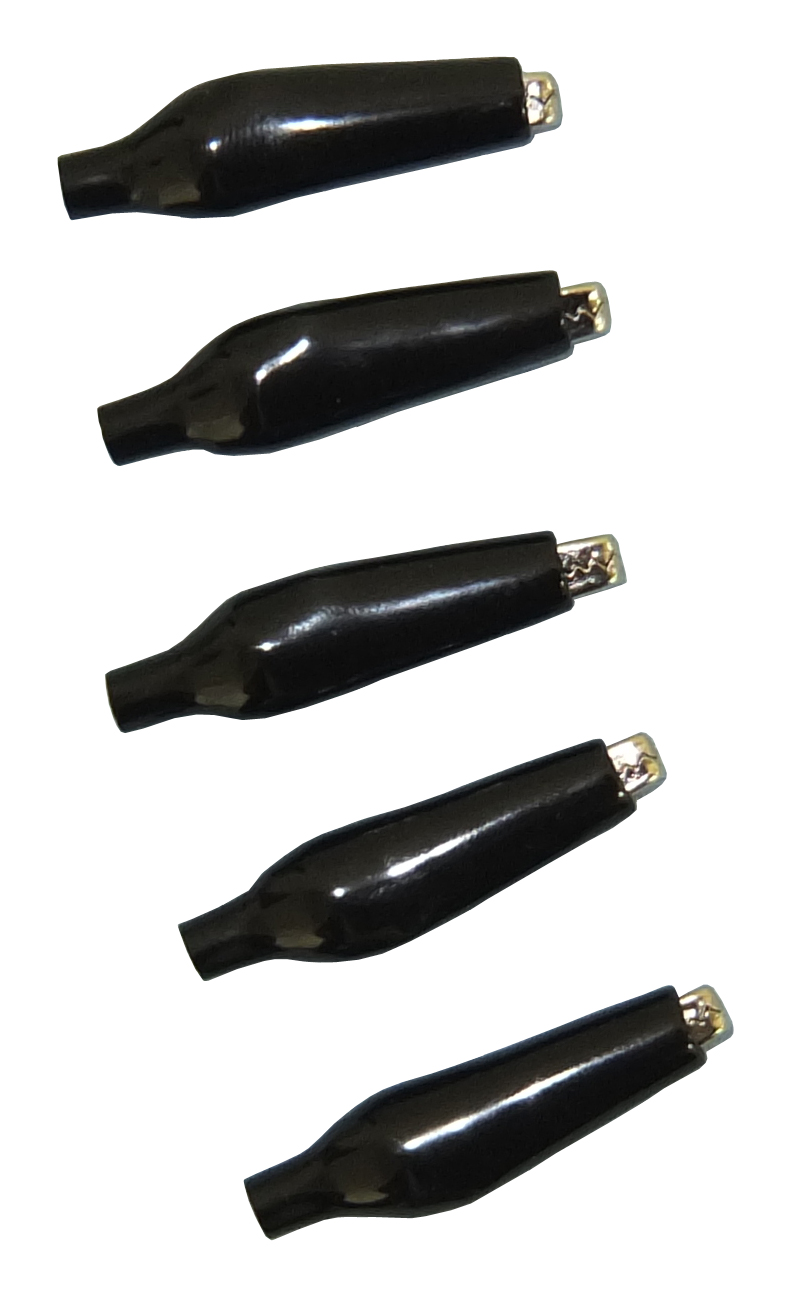 ALLIGATOR CLIP-BLACK